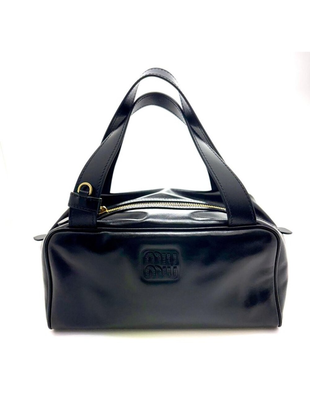 Miu Miu Handbag Black Leather